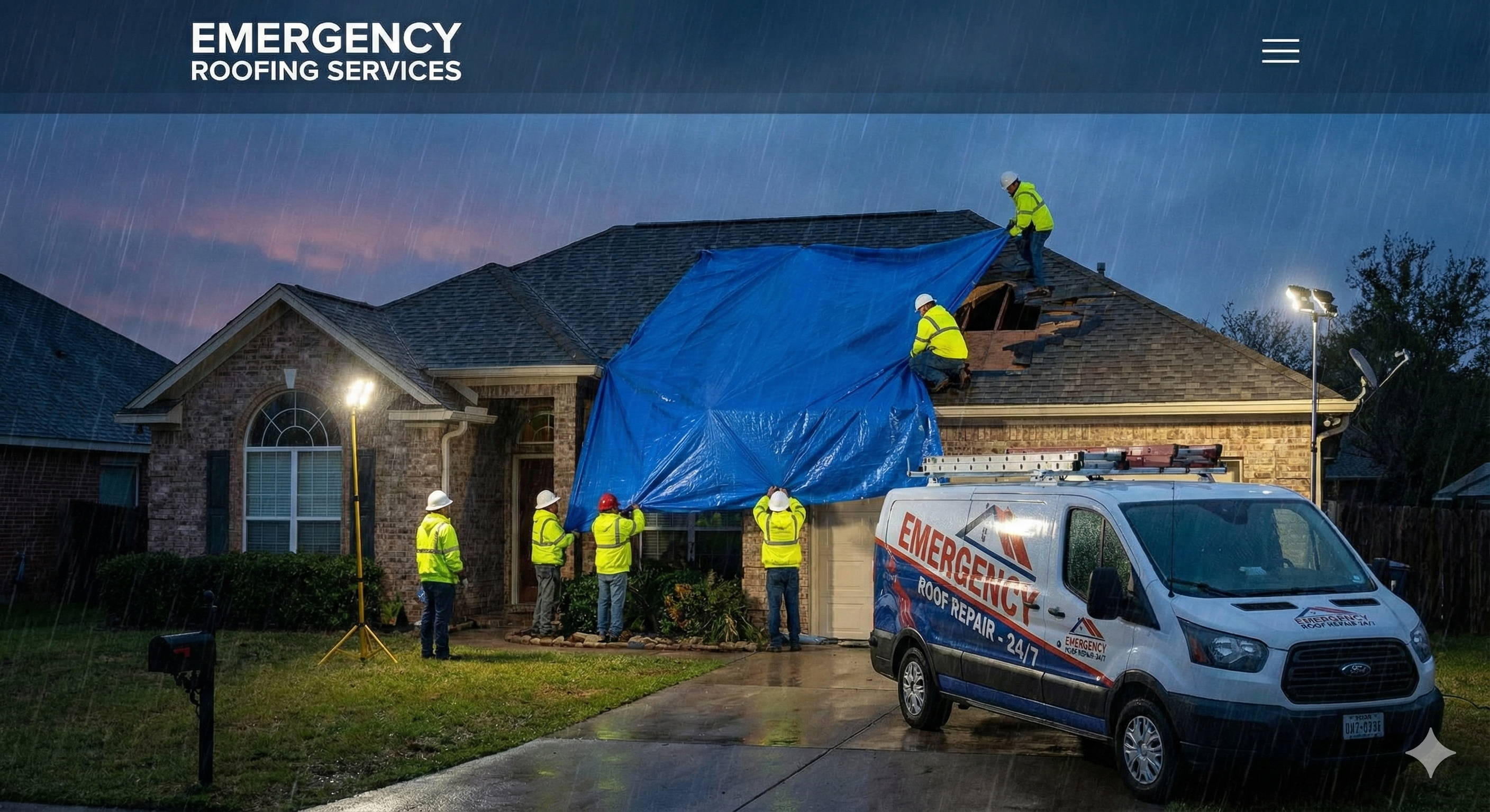 24/7 emergency roofing solutions for urgent repairs